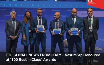 ETL GLOBAL NEWS FROM ITALY – NexumStp Honoured at “100 Best in Class” Awards