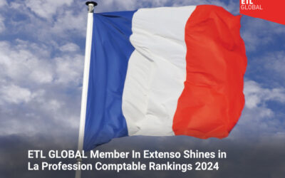 ETL GLOBAL Member In Extenso Shines in La Profession Comptable Rankings 2024