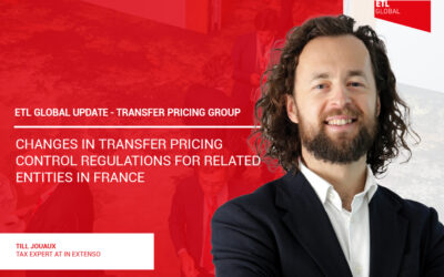 Changes in Transfer Pricing Control Regulations for Related Entities in France