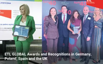 ETL GLOBAL Awards and Recognitions in Germany, Poland, Spain and the UK